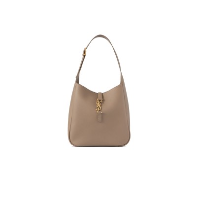 YSL LE 5 À 7 SMALL IN GRAINED LEATHER 713938 (23*22*8cm)